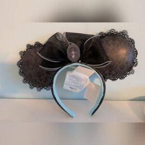 Disney Parks Haunted Mansion Minnie Ears Madusa Lace 2025